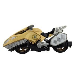 Power Rangers Dino Thunder White Raptor Cycle Vehicle Bandai